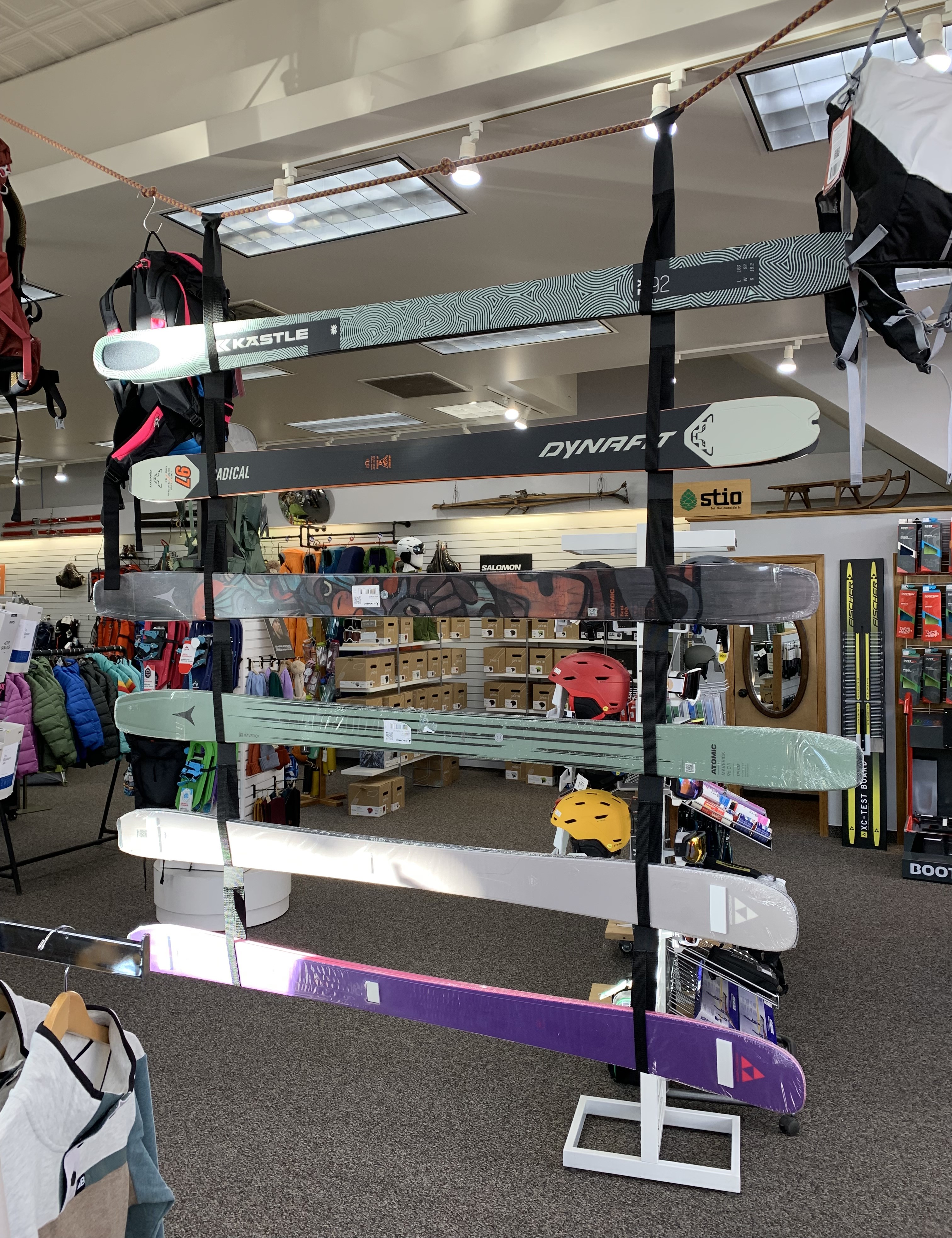 Ski Rack Ladder Straps
